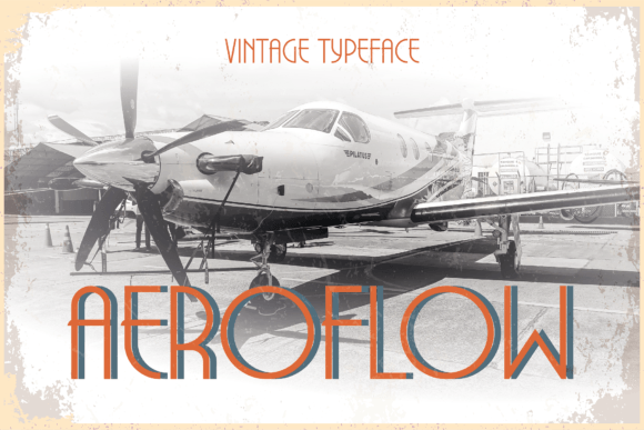 Aeroflow Typeface for Modern Branding