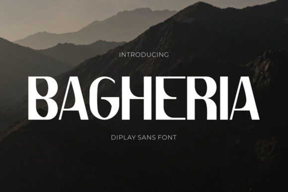 Bagheria Typeface for Bold Business Branding