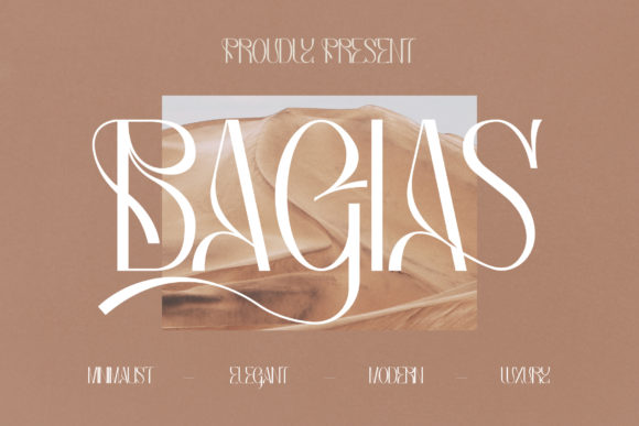 Bagias Typeface for Elegant Branding