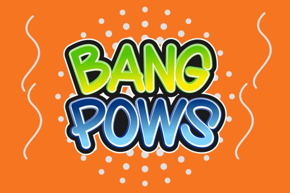 Bangpows: The Bold Sans Serif for Playful Branding