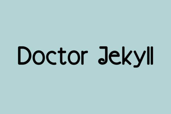 Doctor Jekyll: A Clean Sans Serif Font for Brands