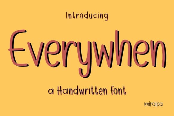 Everywhen Font: A Designer’s Review