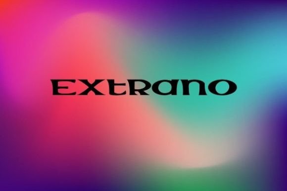 Extrano: A Versatile Sans Serif Font for Bold Campaigns