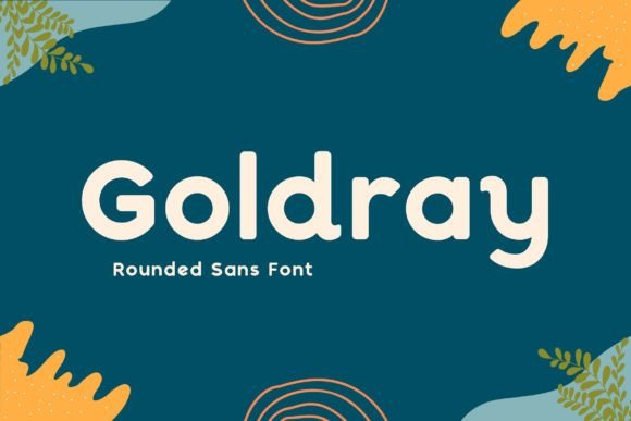 Goldray: A Rounded Sans Serif Font for Modern Brands