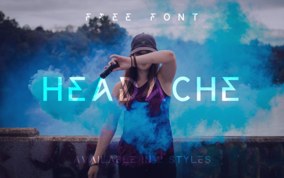 Headache Font: Bold Sans Serif for Web Design
