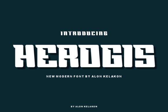 Herogis Typeface for Modern Web Design