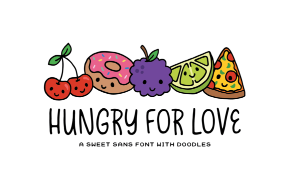 Hungry for Love: A Playful Typeface for Makers