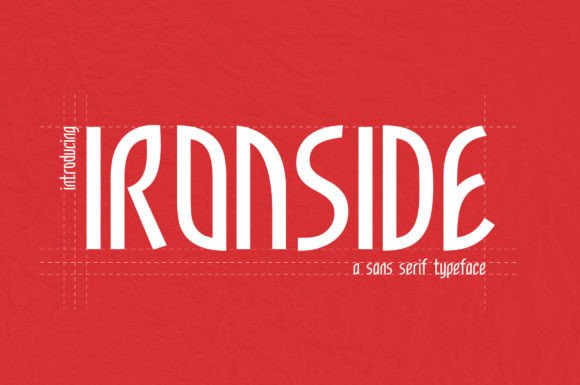 Ironside Font: Vintage Sans Serif for Modern Branding