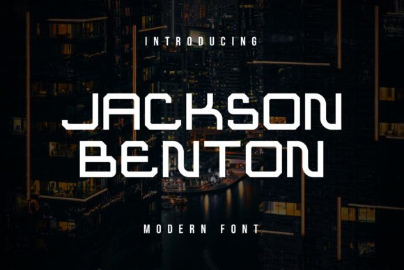 Jackson Benton: A Sharp Sans Serif Typeface