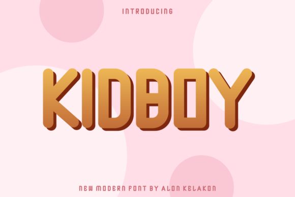 Kidboy Font: A Playful Typeface for Makers