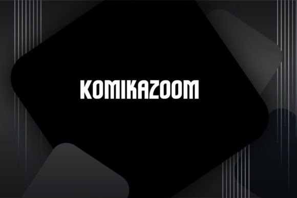 Komikazoom Font: A Modern Sans Serif for Branding