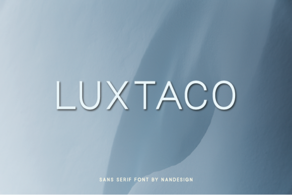 Luxtaco: A Clean Sans Serif Font for Business Branding
