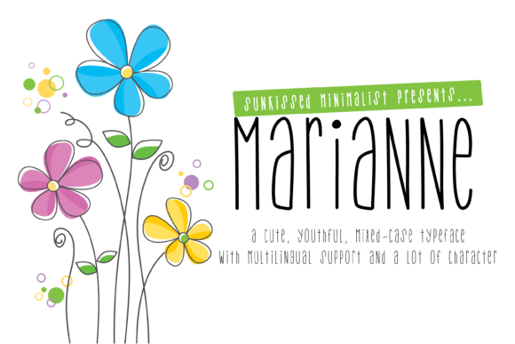 Marianne: A Feminine Handwritten Font for Branding