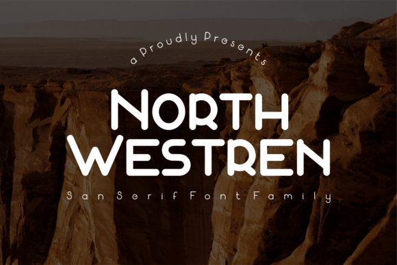North Westren: A Modern Sans Serif Typeface for Makers