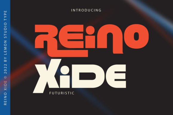 Reino Xide: A Futuristic Typeface for Modern Editorial Design
