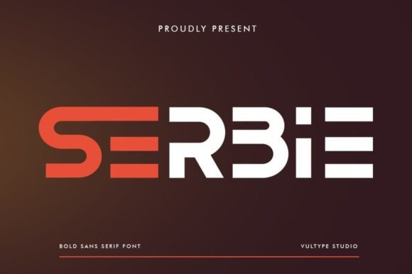 Serbie Font: Modern Sans Serif for Web Design
