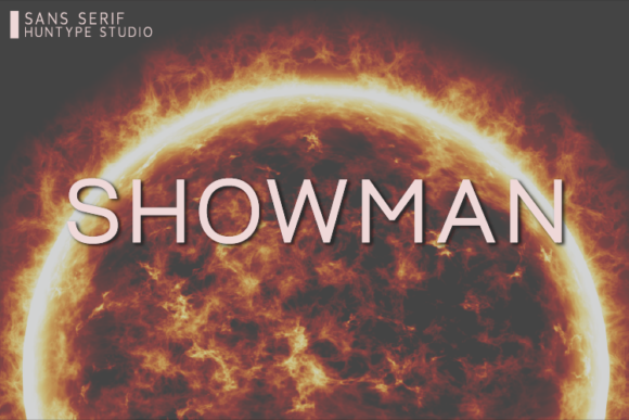 Showman Font: Clean Sans Serif for Makers