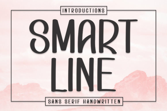 Smartline: A Thin Script Font for Elegant Branding