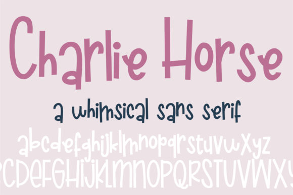 ZP Charlie Horse: A Whimsical Sans Serif Font Review
